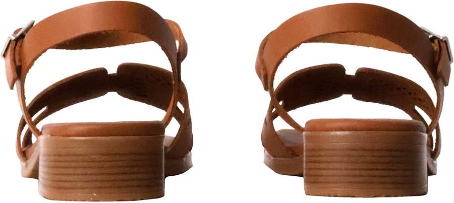 OH MY SANDALS Leren sandalen met hak