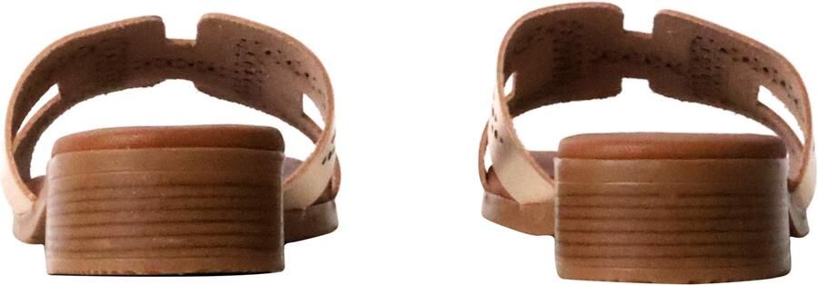 OH MY SANDALS Leren sandalen met hak