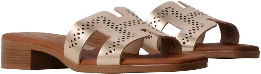OH MY SANDALS Leren sandalen met hak