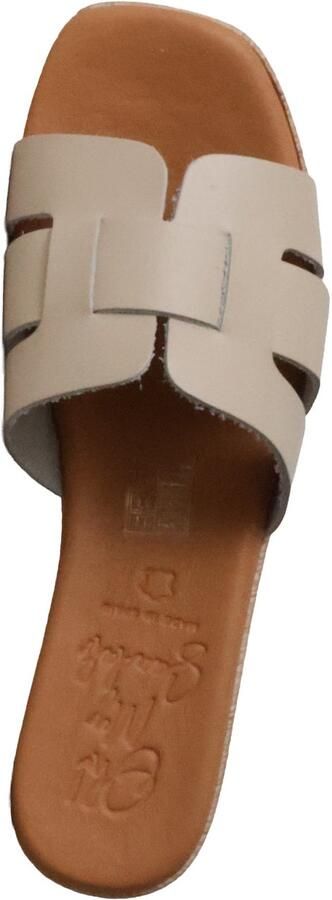 OH MY SANDALS Leren sandalen met sleehak - Foto 1