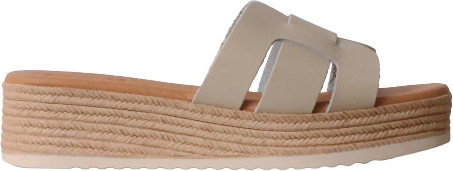 OH MY SANDALS Leren sleehakken
