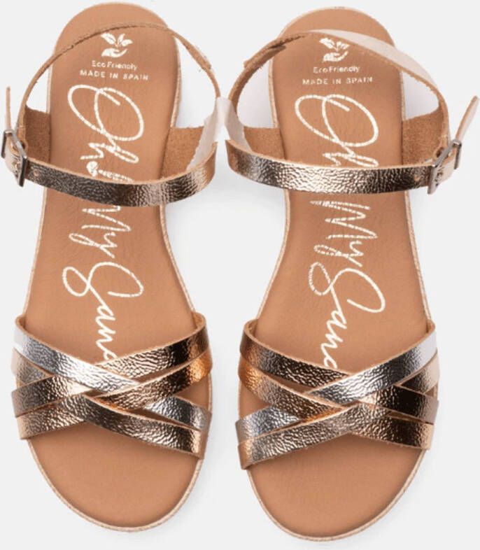 Oh! My sandals Meisjes Sandaal Goud MULTICOLOR