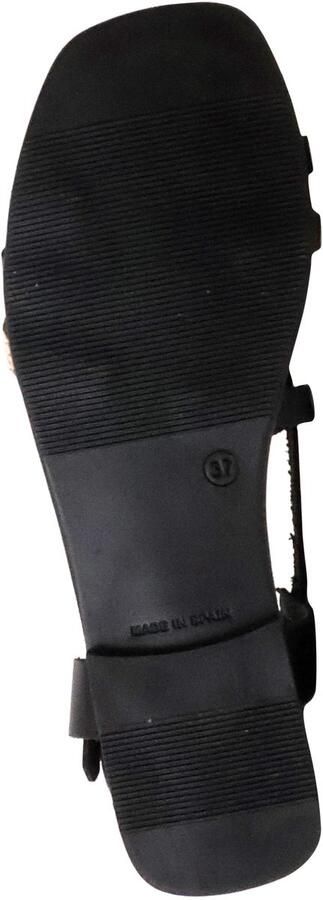 OH MY SANDALS Platte leren sandalen