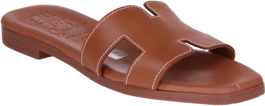 OH MY SANDALS Slipper Camel