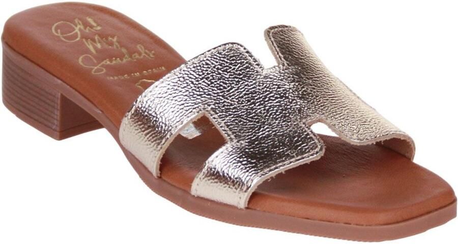 OH MY SANDALS Slipper Goud