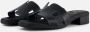 OH MY SANDALS Slippers zwart Leer Dames - Thumbnail 1