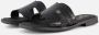 OH MY SANDALS Slippers zwart Leer Dames - Thumbnail 1