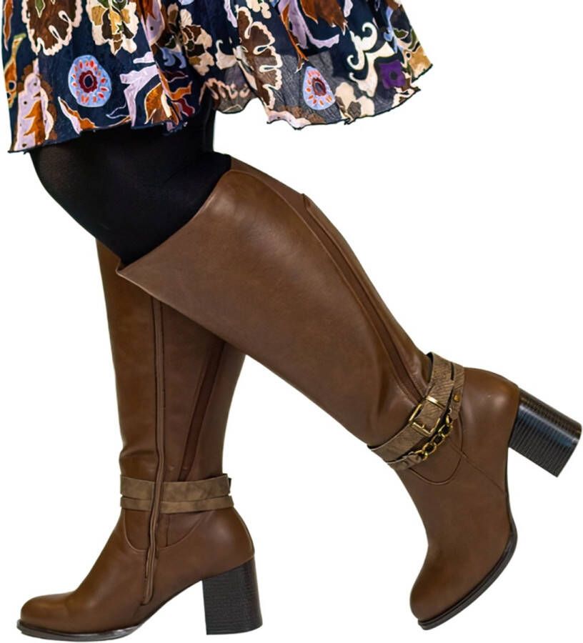 OHC 2XL laarzen voor brede kuiten Model Lemon