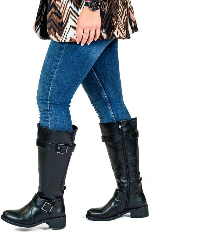 OHC 2XL laarzen voor brede kuiten Model Litchi