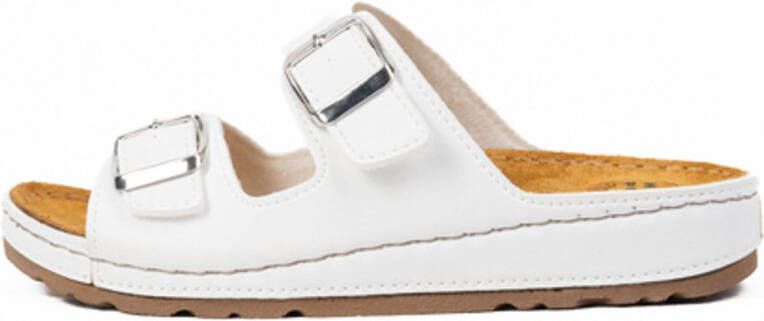 OHC H wijdte sandalen voor brede voeten Hibiscus model