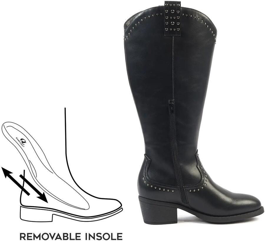 OHC 2XL laarzen voor brede kuiten Model Grapes