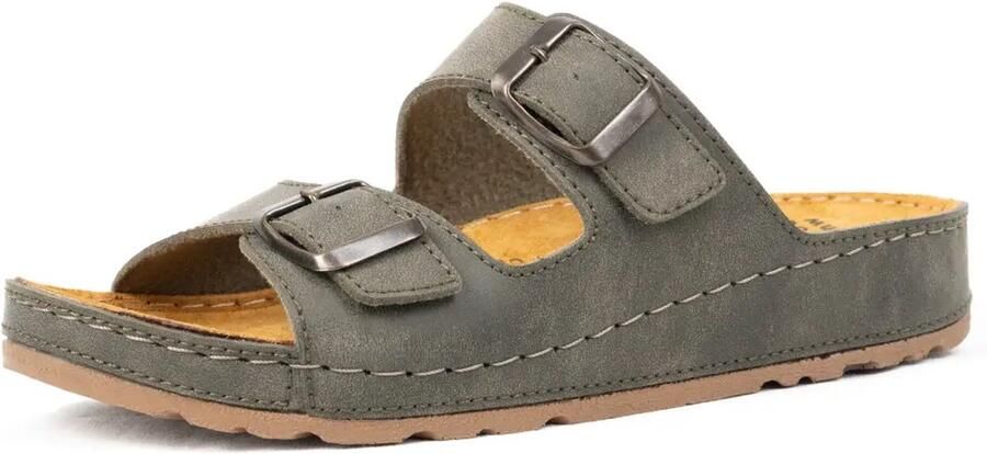 OHC H wijdte sandalen voor brede voeten Hibiscus model - Foto 2