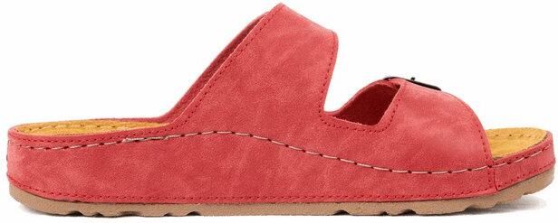 OHC H wijdte sandalen voor brede voeten Hibiscus model