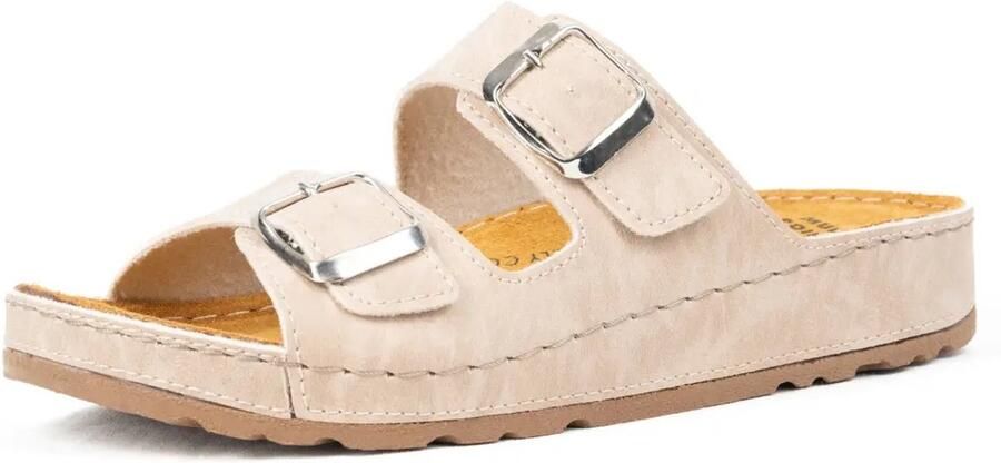 OHC H wijdte sandalen voor brede voeten Hibiscus model - Foto 2