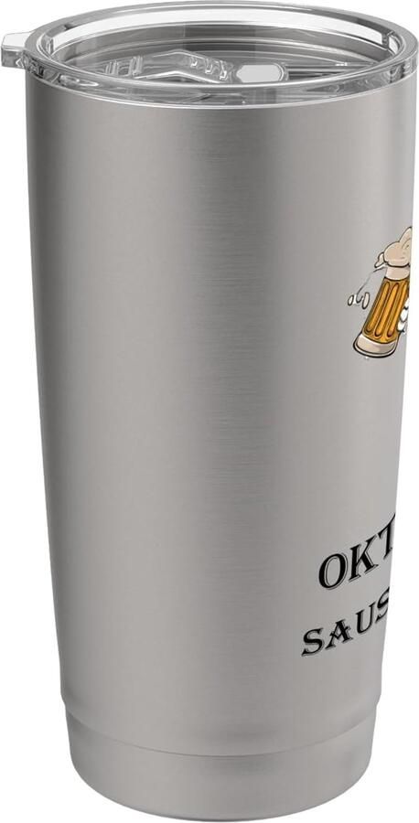 Oktoberfest Bierliefhebber Thermobeker