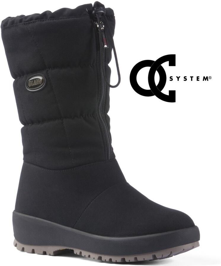 Olang Zwarte Lifestyle Winterlaarzen Black Dames