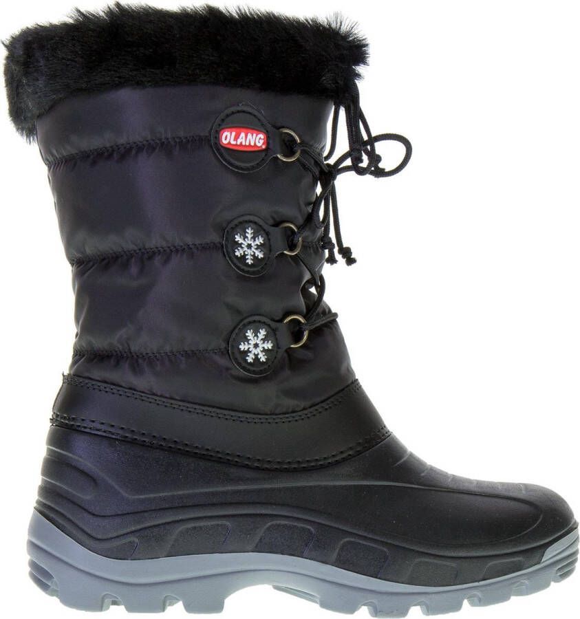 Olang Patty Snowboot Dames Donkergrijs