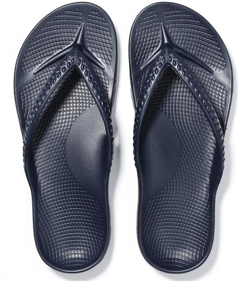 Homaxy Ergonomic Flip-Flops Dames Slippers Anatomic Dames Slippers Marineblauw 37 Geschikt voor een voetlengte van