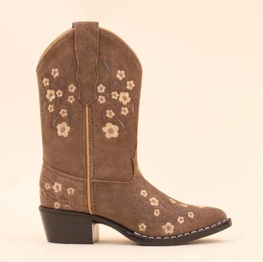 Old West cowboylaars meisje Joliet echt leer