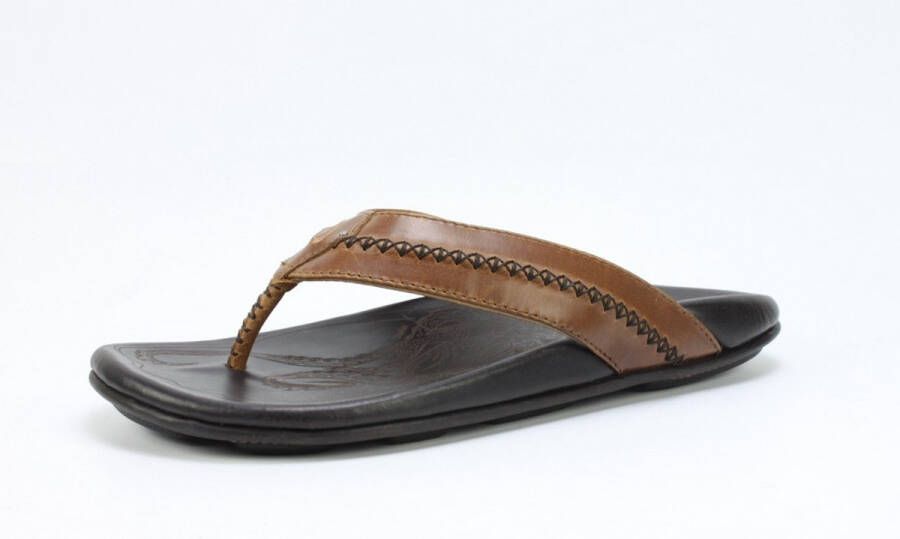 Olukai Mea Ola Tan Dark java 10138