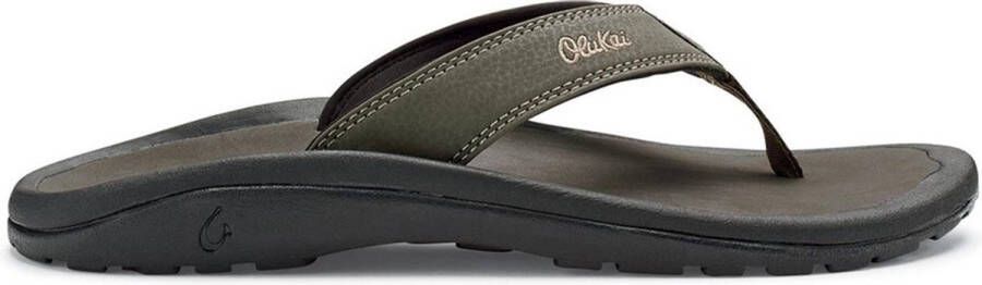 Olukai Ohana Heren leren slippers Kona Kona