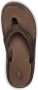 Olukai Ohana leren slippers Dark Java Ray - Thumbnail 8