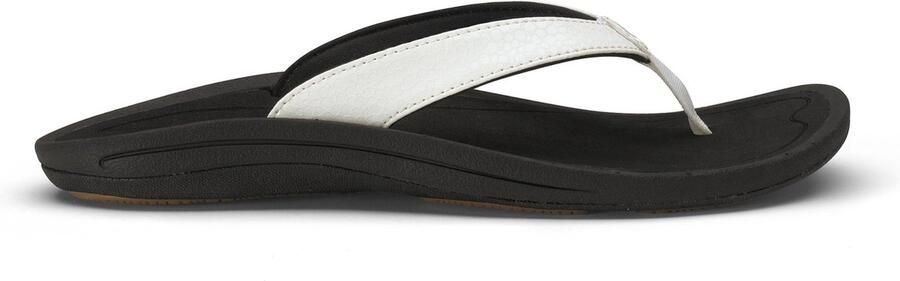 Olukai Kulapa Kai Dames Slipper White Black - Foto 2