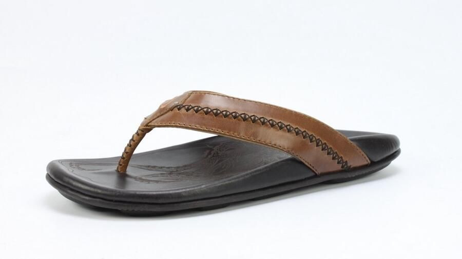 Olukai Mea Ola Tan Dark java 10138