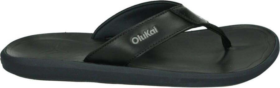 Olukai PILI Heren slippers Zwart