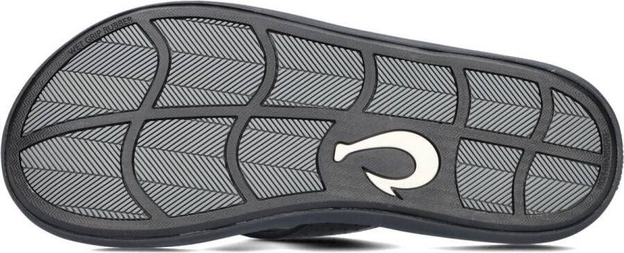 Olukai Pili Slippers Heren Zwart