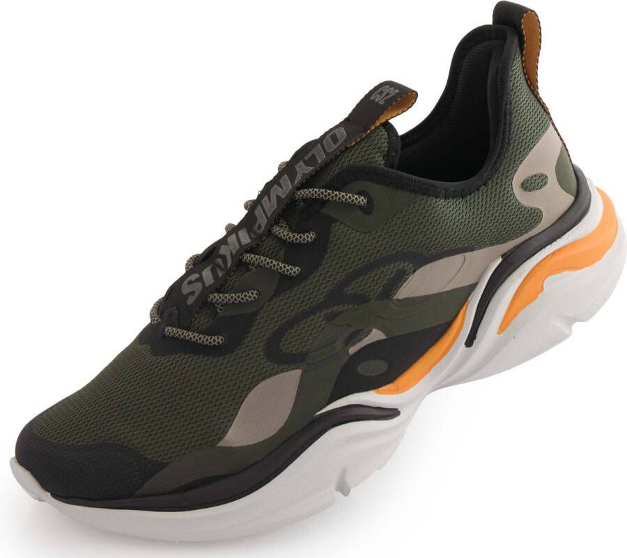 Olympikus cs2 militar-black 43: sportieve herensneakers
