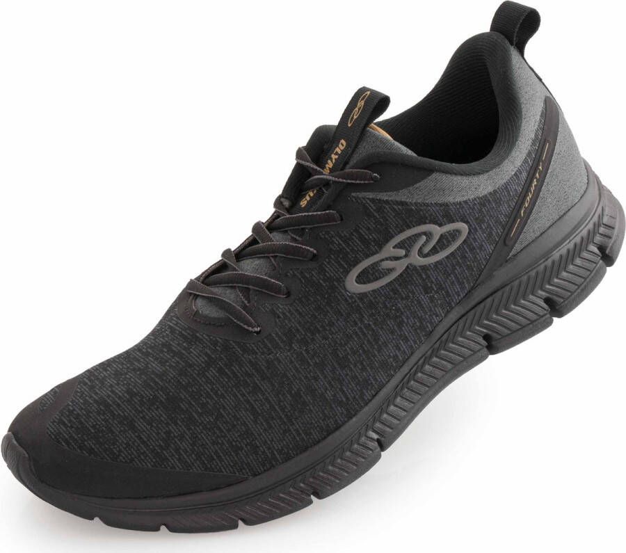 Olympikus heren sneakers zwart 43 comfort & duurzaamheid