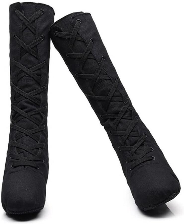 OmGoods Dailygoody Vrouwen Dansschoenen Canvas Dansschoenen Ademend en
