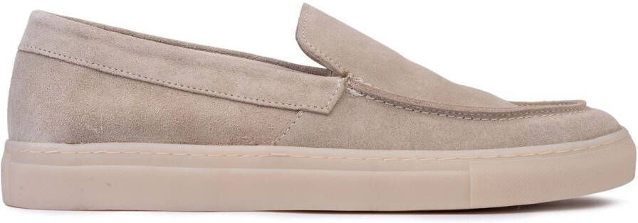 OMNIO AVRID LOAFER Stone Suede
