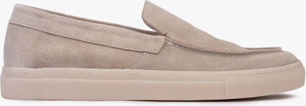 OMNIO Avrid Loafer Stone Suede