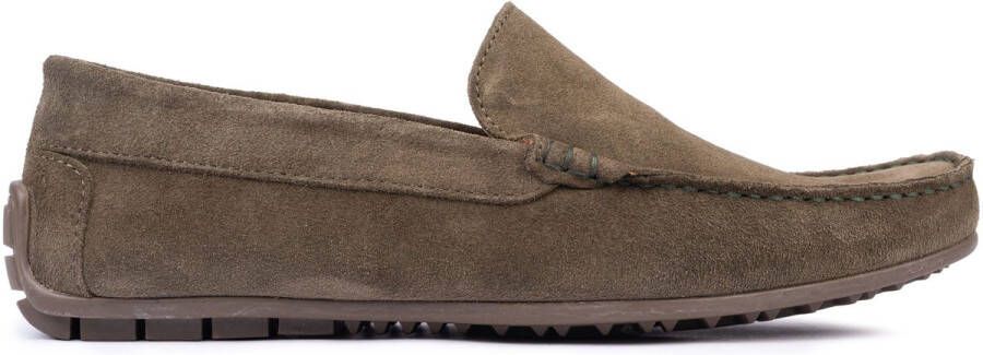 OMNIO Bengt Loafer Army Suede