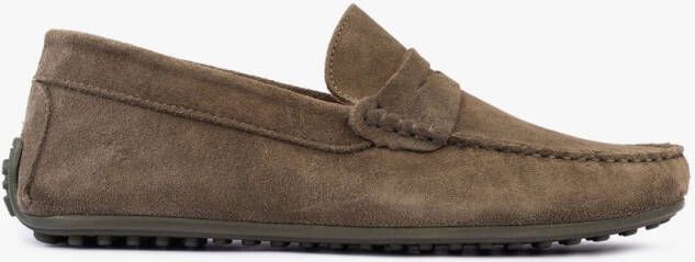 OMNIO Bjorn Loafer Army Suede