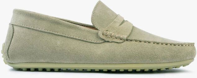 OMNIO Bjorn Loafer Green Suede