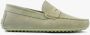 OMNIO Bjorn Loafer Green Suede - Thumbnail 1
