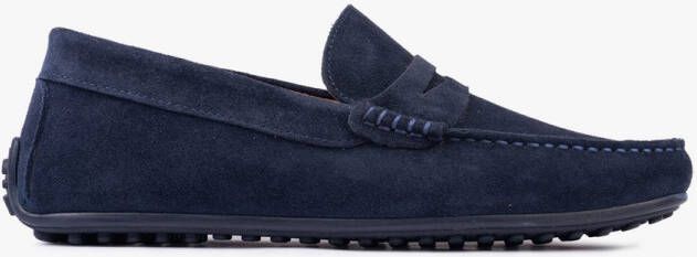 OMNIO Bjorn Loafer Navy Suede