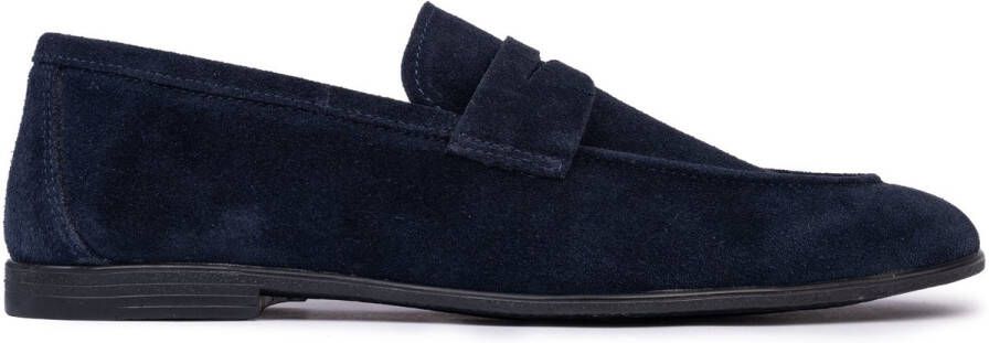OMNIO LARS LOAFER Navy Suede