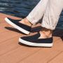 OMNIO MALTON LOAFER Super Blue Suede - Thumbnail 1