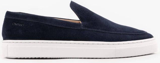 OMNIO Malton Loafer Super Blue Suede