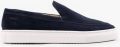OMNIO malton plain loafers heren blauw suède - Blauw