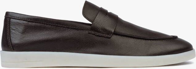 OMNIO Milan Loafer Dark Brown Leather