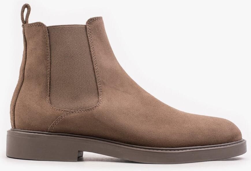 OMNIO Hinson beatenberg blakemore chelsea boots heren taupe suède