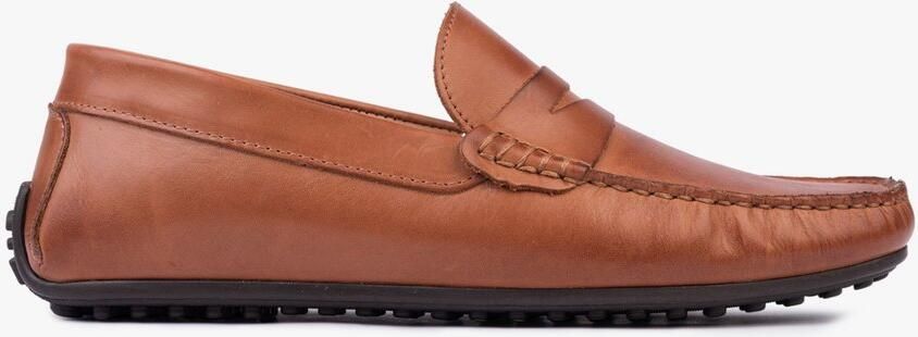 OMNIO bjorn loafers heren tan leer