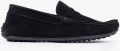 OMNIO bjorn loafers heren zwart suède - Zwart