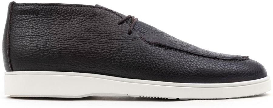 OMNIO cave chucka loafers heren donkerbruin leer