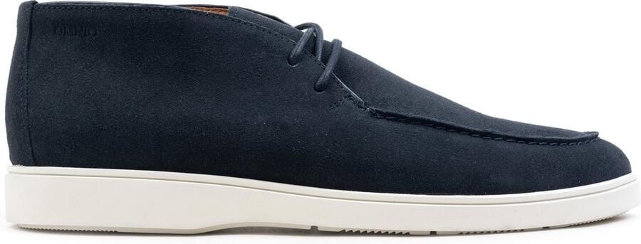 OMNIO cave chucka loafers heren navy suède